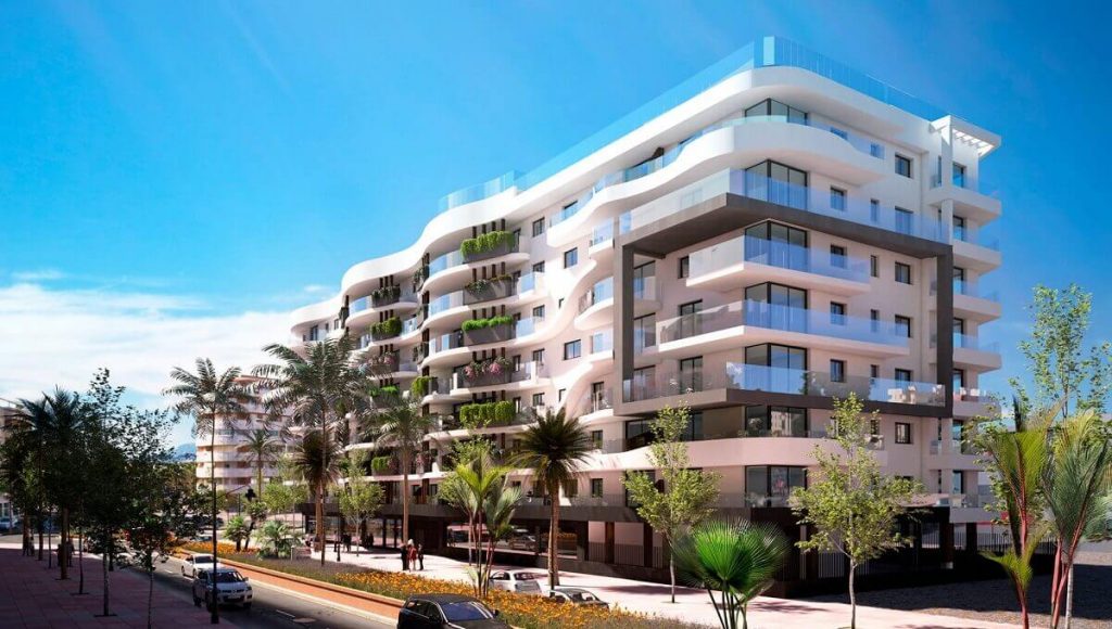 Estepona new property developments - modern living close to the beach in apartment blocks