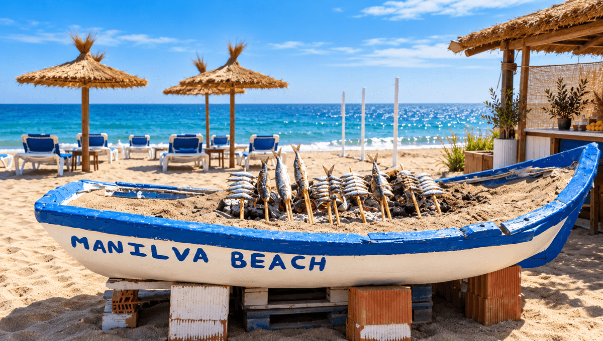 Manilva Beach Sardine Espeto by the Sea