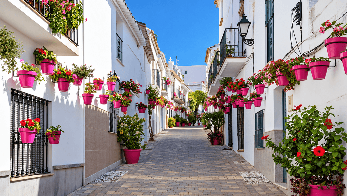 Estepona old town street
