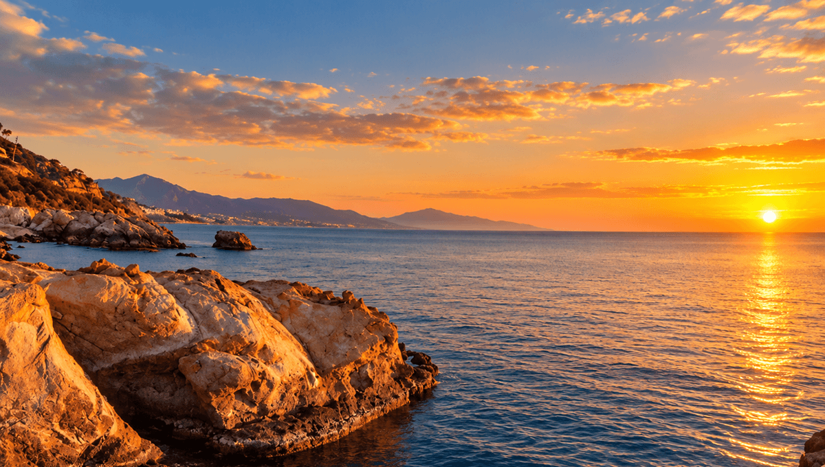 Sunrise in Punta Chullera - Manilva