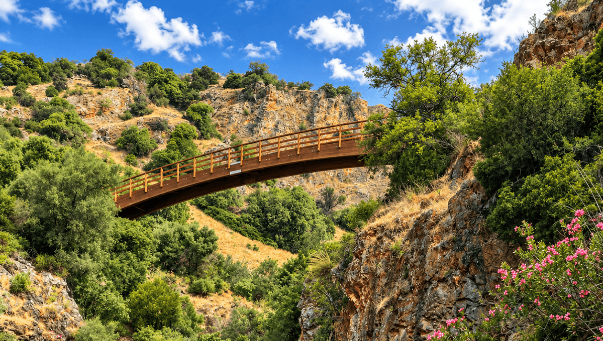Walking trail in Benahavís