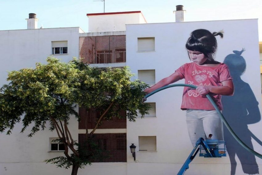 Estepona public street art