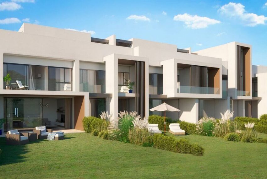 Hoyo 17 San Roque - Off plan new golf townhouses for sale, Southern Spain