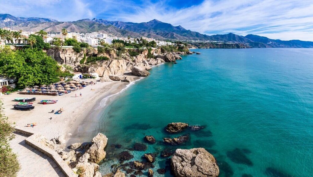 Spain is the only country that has Mediterranean and Atlantic coastline