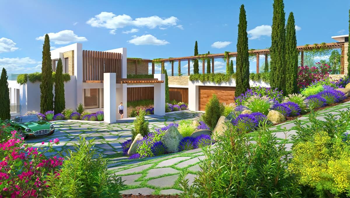 Lagoon villa design in Sotogrande by ARK architects