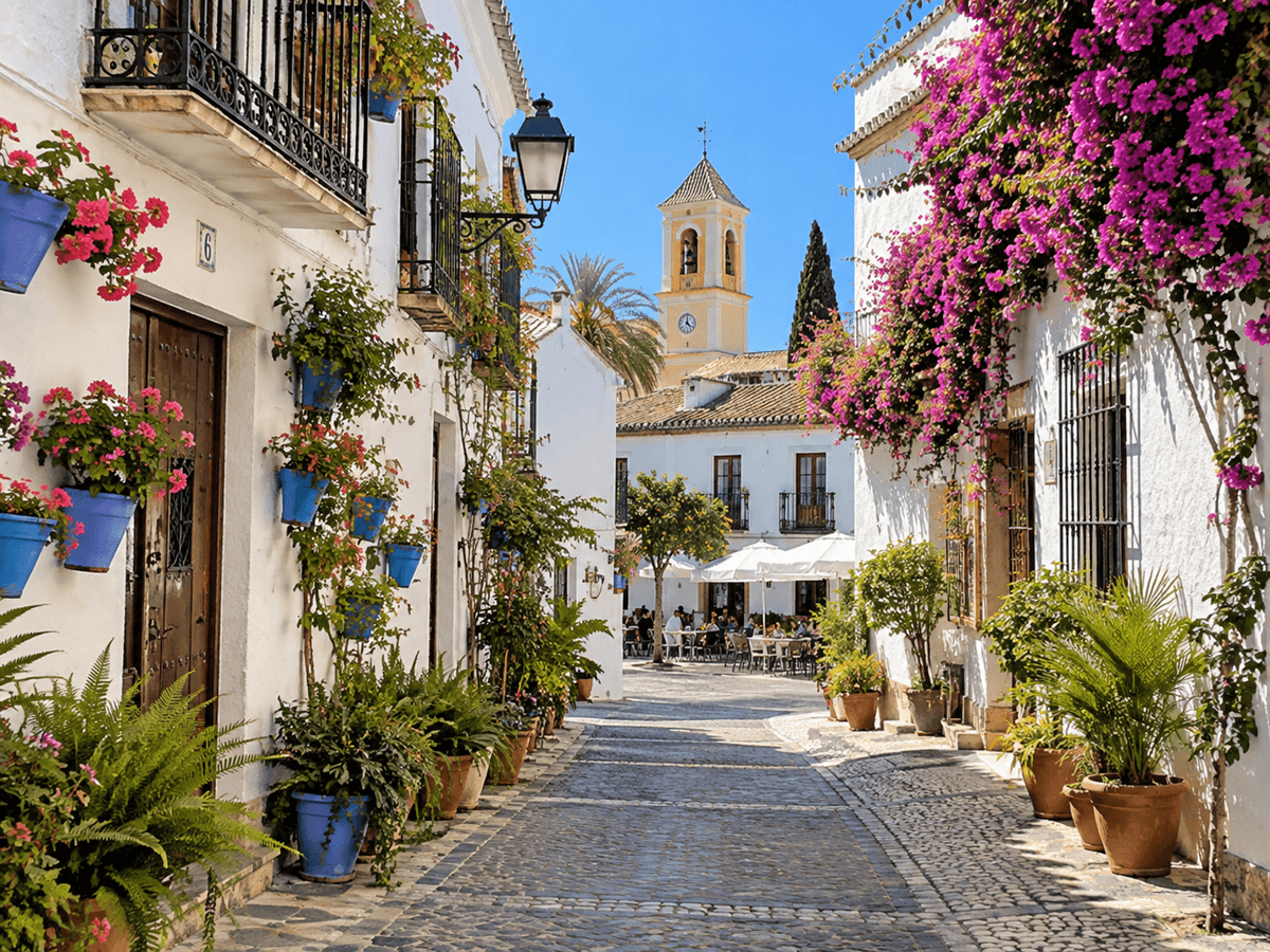 Marbella Old Town street
