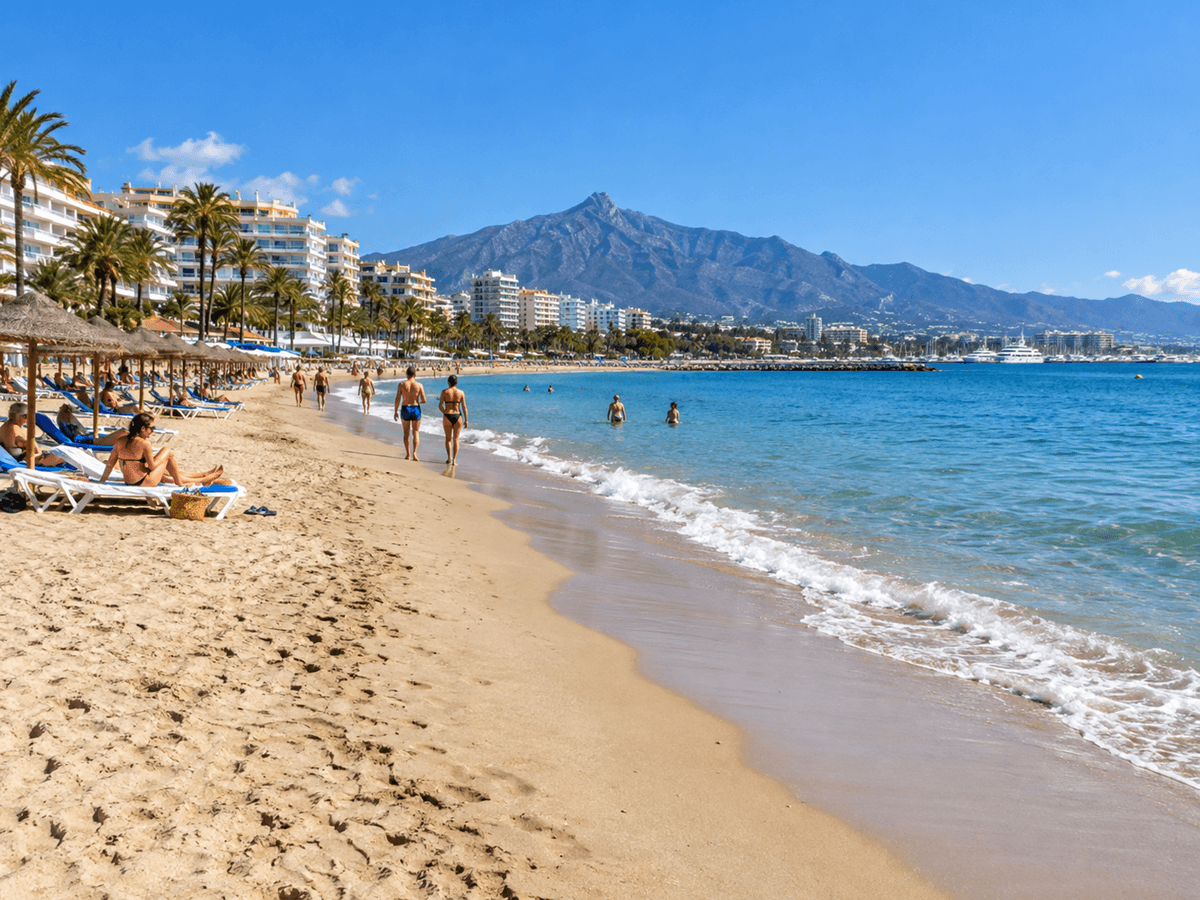 Marbella beach