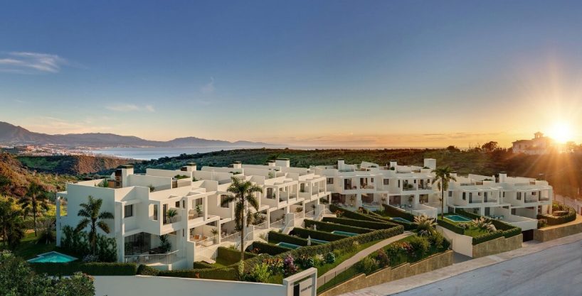 Golden View II – Spectacular townhouses for sale in Manilva