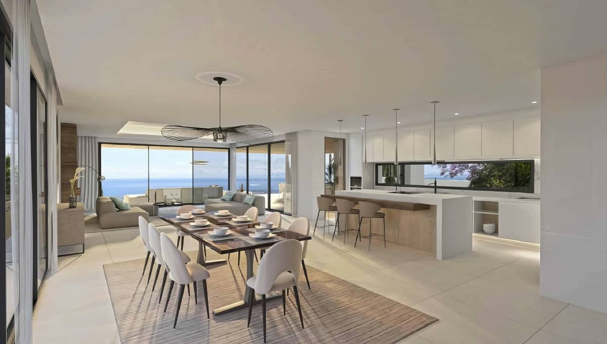 Turn-key luxury villa with sea views for sale in Bahía de las Rocas (10)