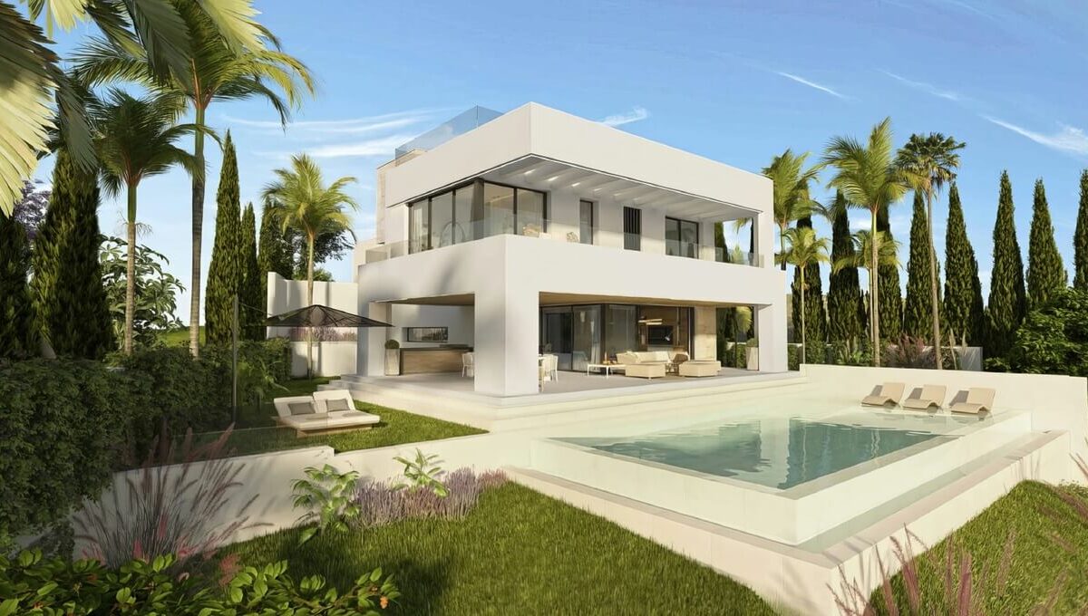 Turn-key luxury villa with sea views for sale in Bahía de las Rocas (2)