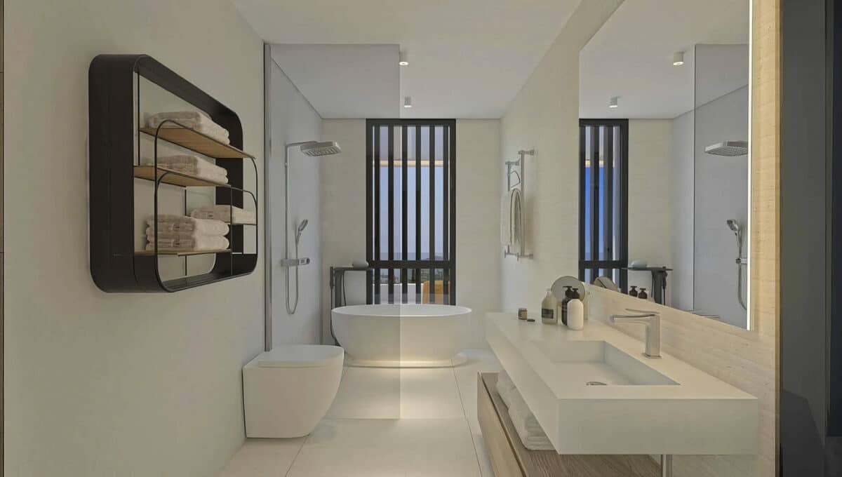 Turn-key luxury villa with sea views for sale in Bahía de las Rocas (7)