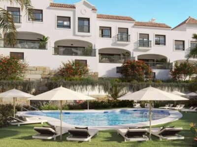 Altoasis Residences - Key ready townhouses for sale in Estepona: 3bed + 2 baths + terraces + private garage, Prices from 470.250€