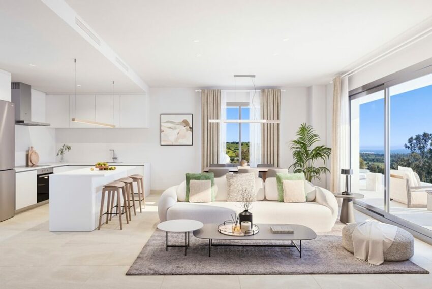 Birdie Hills Estepona - Frontline golf apartments in Estepona