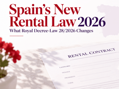 Spain’s New Rental Law 2026